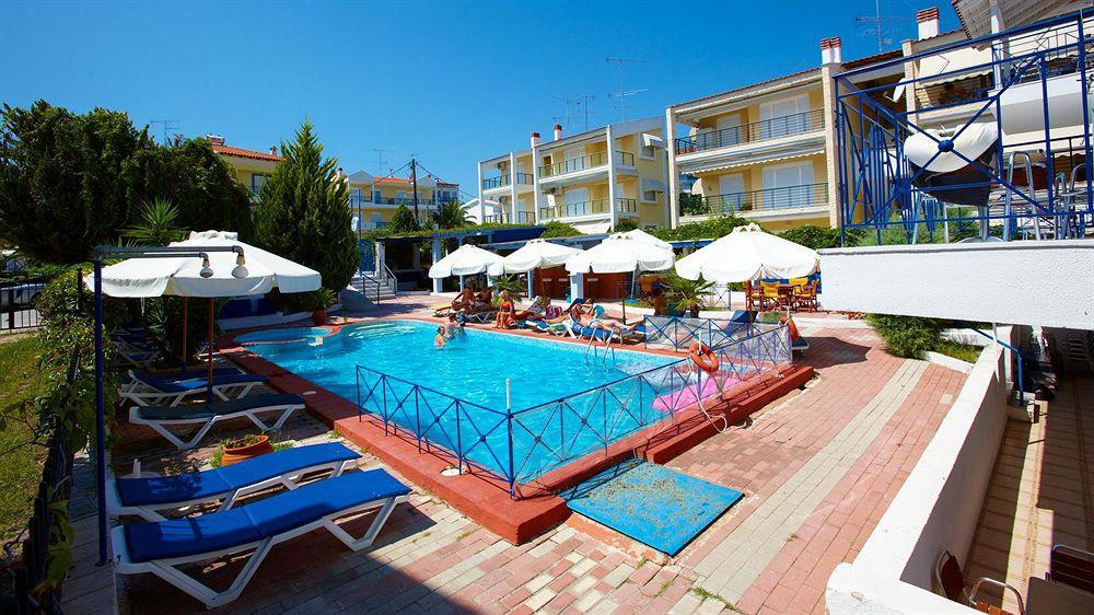 Makedonia Sky Hotel Hanioti Exterior foto