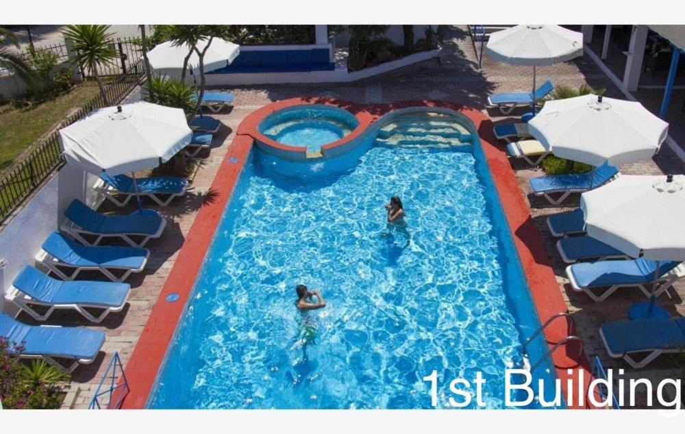 Makedonia Sky Hotel Hanioti Exterior foto