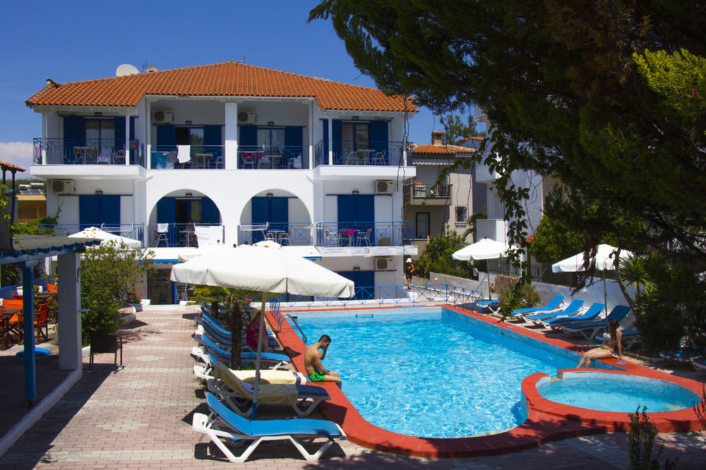 Makedonia Sky Hotel Hanioti Exterior foto